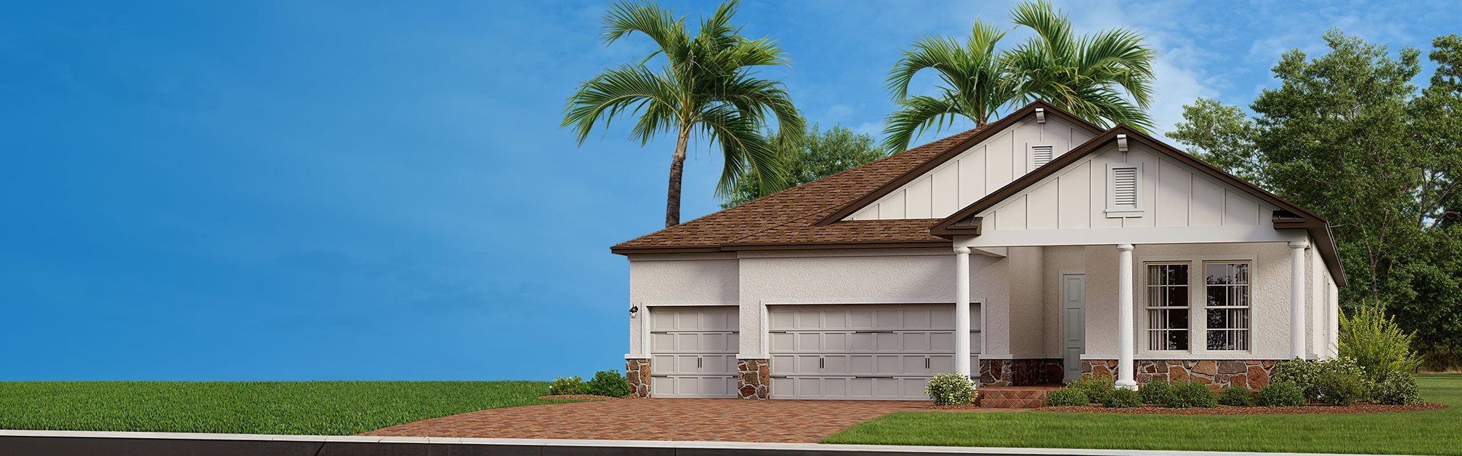 Exterior of a Lennar home